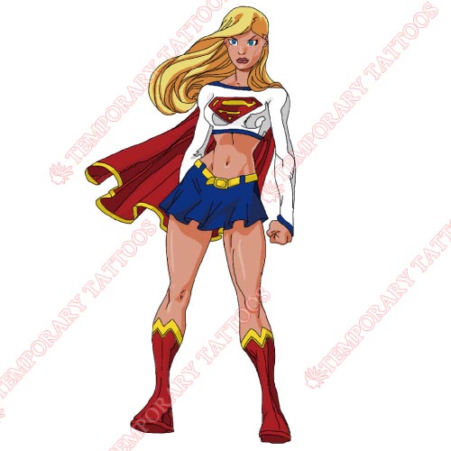 Supergirl Customize Temporary Tattoos Stickers NO.277